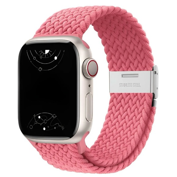 New Set Of 2 Apple Watch Woven Loop Bands & Tool - Picture 1 of 3